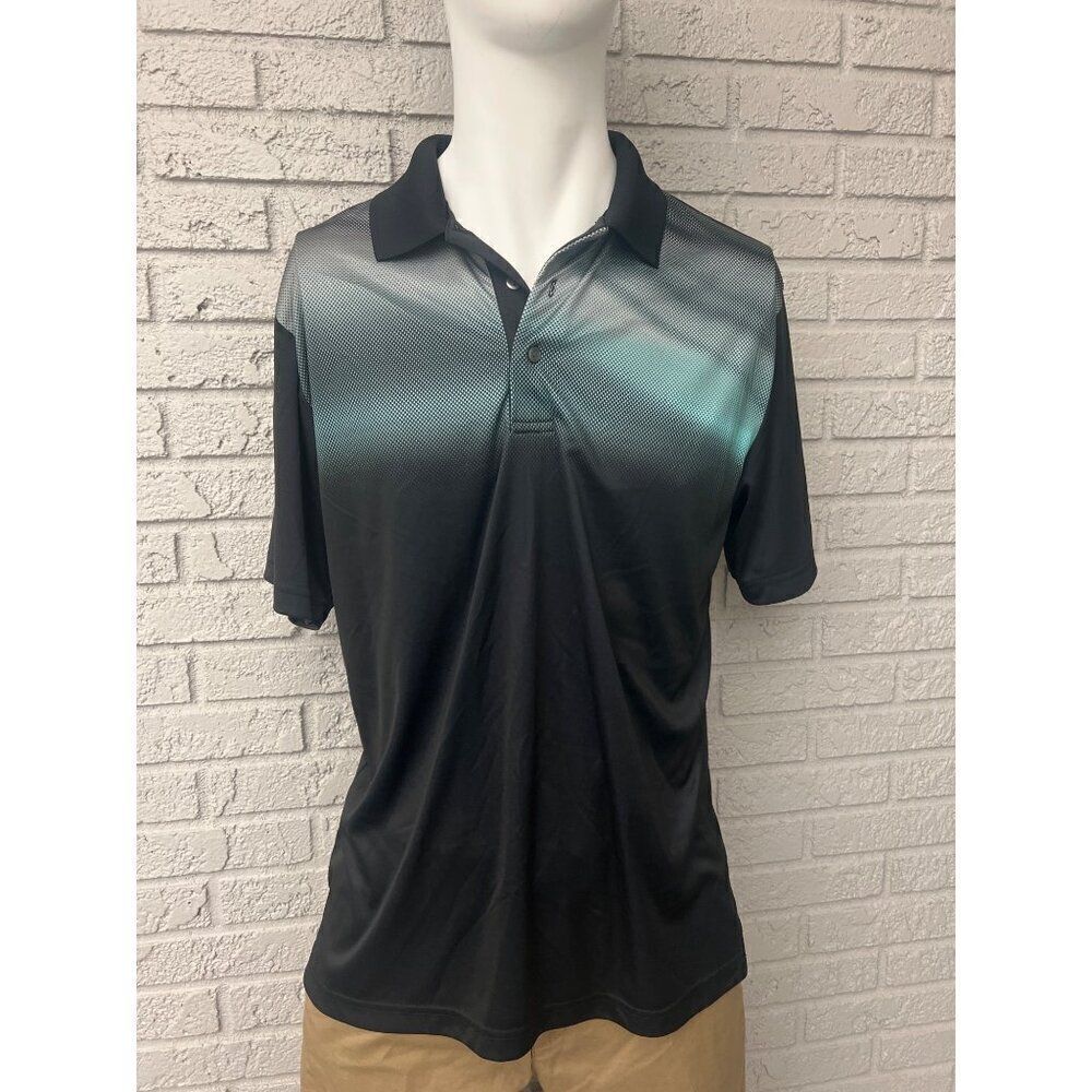 Ben Hogan Performance Men Ombre Shirt Size L